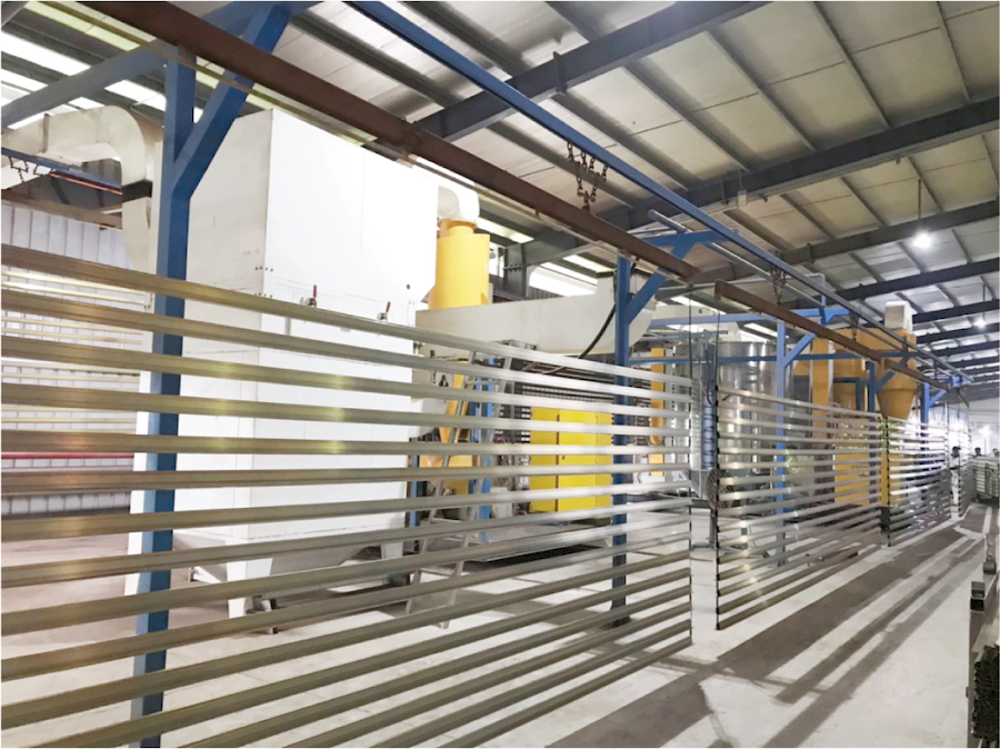 Vertical & Horizontal Powder Coating